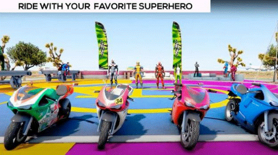 超级英雄特技自行车ios下载