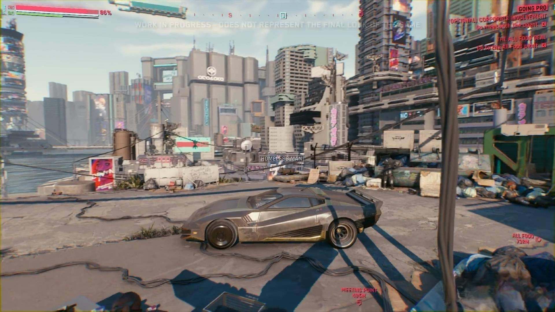 赛博朋克2077第三人称切换办法