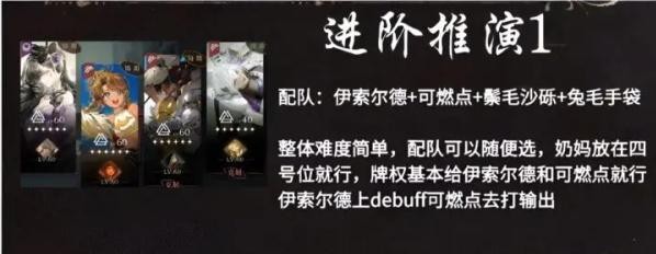 《重返未来1999》伊索尔德小房间进阶推演1怎么过
