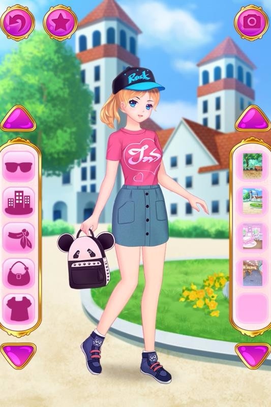 时尚女孩的装扮秀手机版