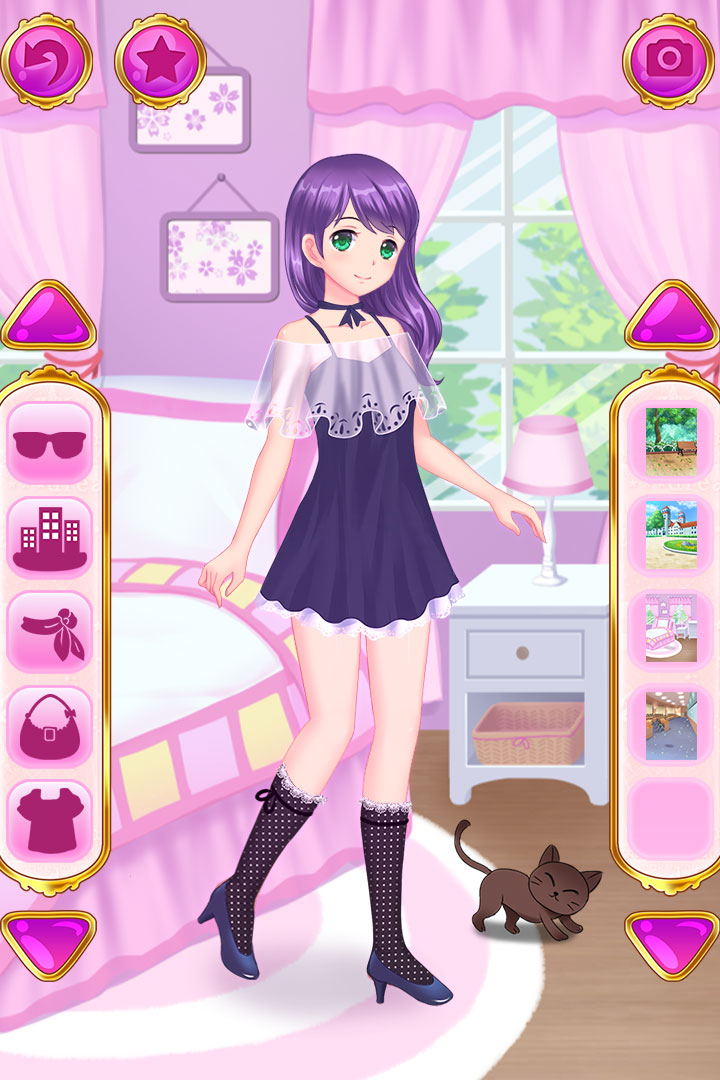 时尚女孩的装扮秀手机版