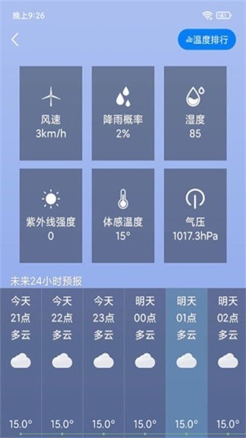 桌面天气最新版安卓版