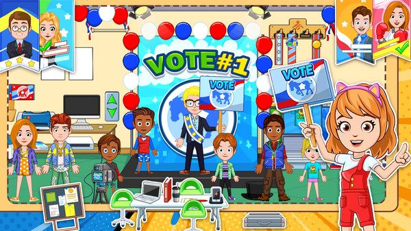 米加小镇选举日手游版