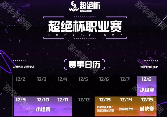 《无畏契约》超绝杯赛程表