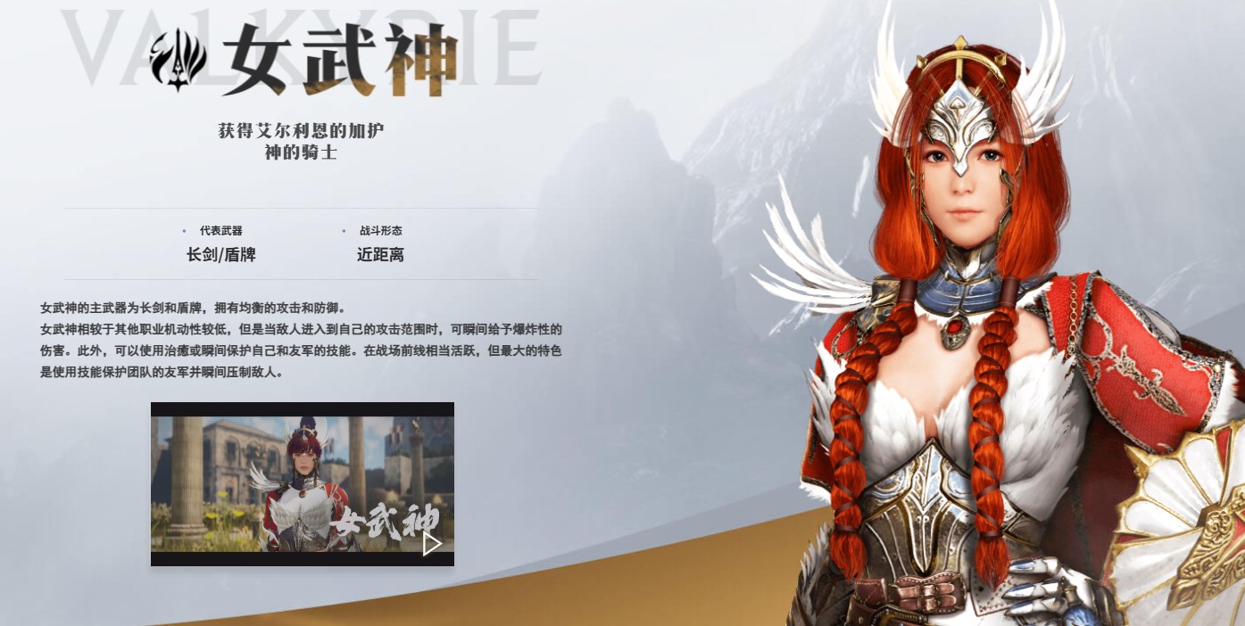 黑色沙漠游戏职业介绍