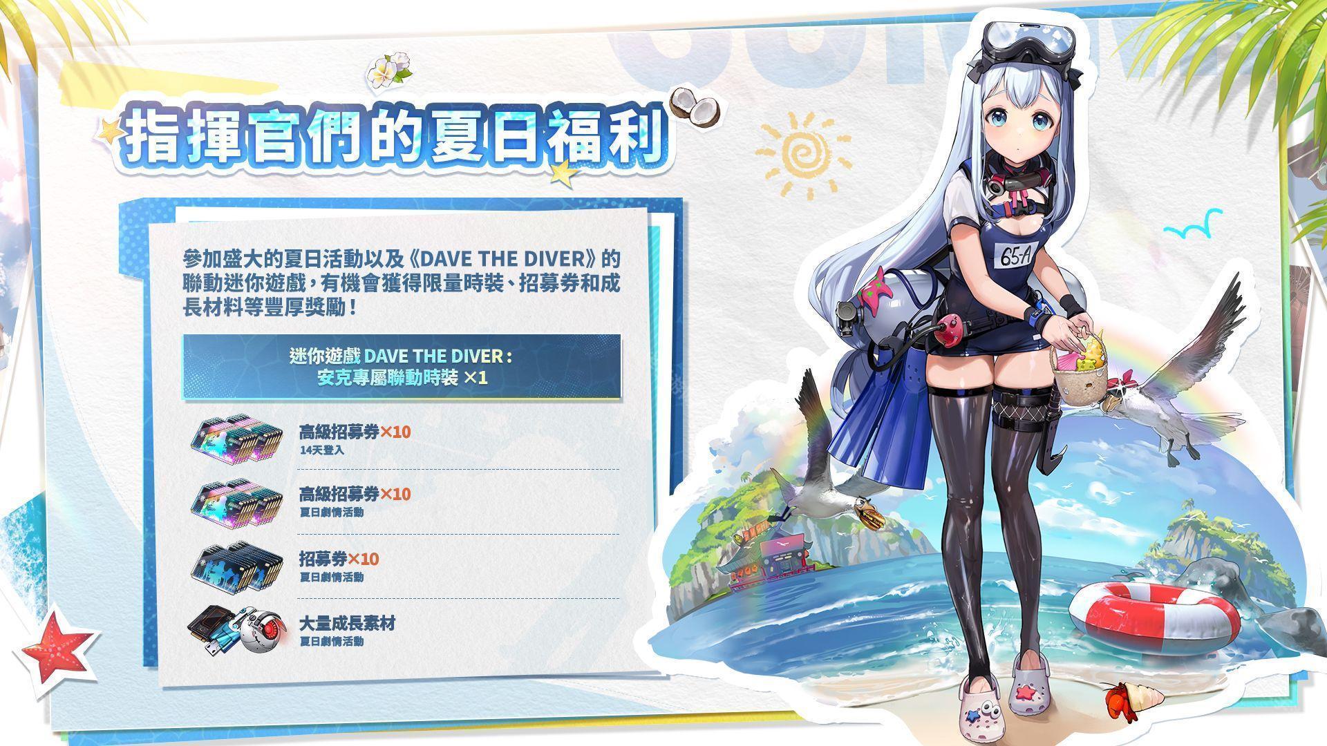胜利女神妮姬x潜水员戴夫联动内容一览