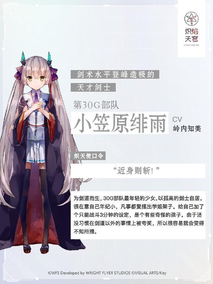 炽焰天穹30G部队成员一览