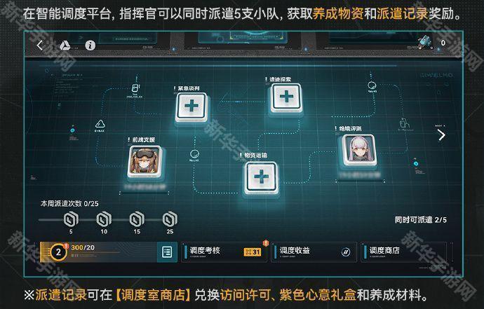 少女前线2追放调度室玩法介绍
