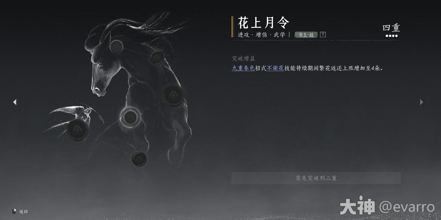 开封卷二·繁华谍影（心法·花上月令）流程_燕云十六声 