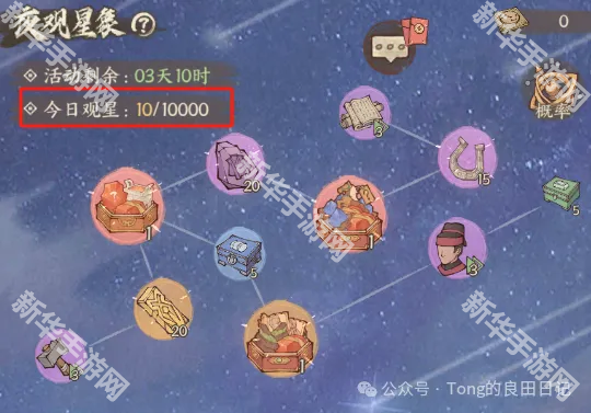 这城有良田夜观星象活动攻略