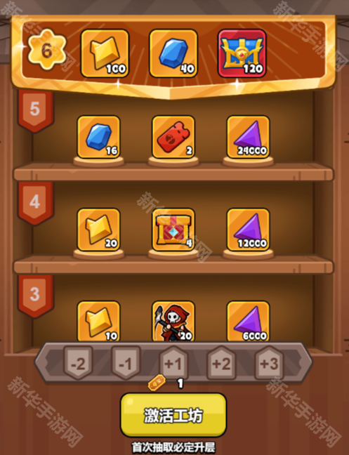 百炼英雄1月夺宝工坊最高层消耗统计