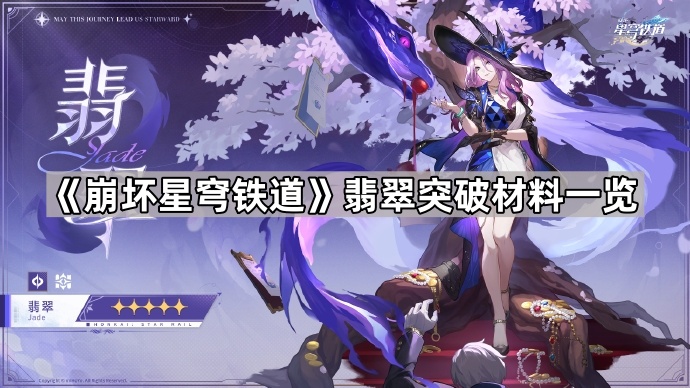 崩坏星穹铁道翡翠突破材料一览