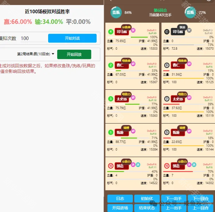 咸鱼之王公铁血强度测评