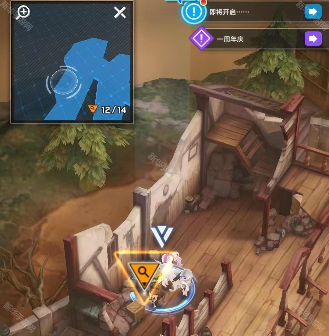 胜利女神妮姬主线第二十六章地图全收集攻略