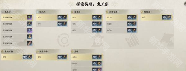 诛仙世界全地图探索奖励一览