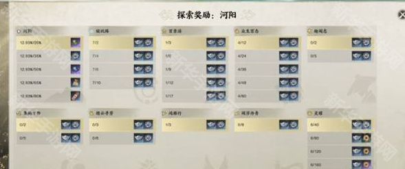 诛仙世界全地图探索奖励一览