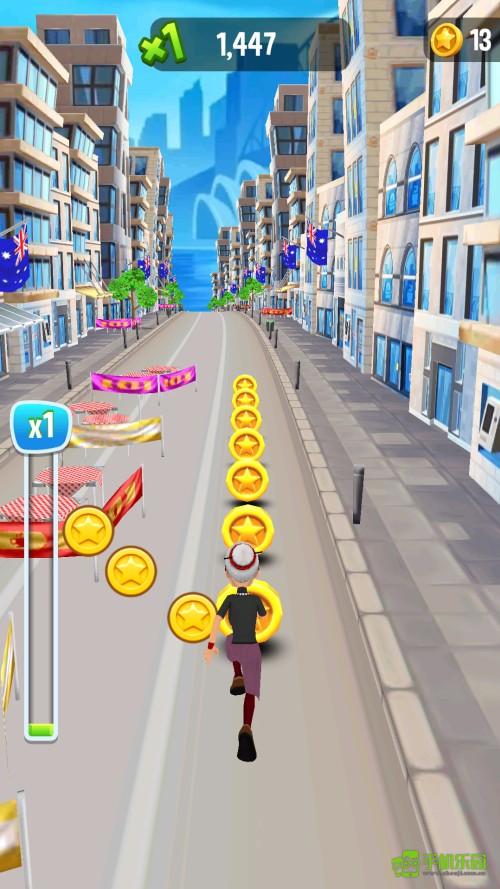 愤怒的老奶奶跑酷怎么玩截图4